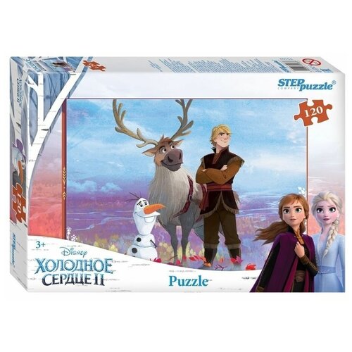 Пазлы, Холодное сердце - 2, 120 элементов, 1 упаковка