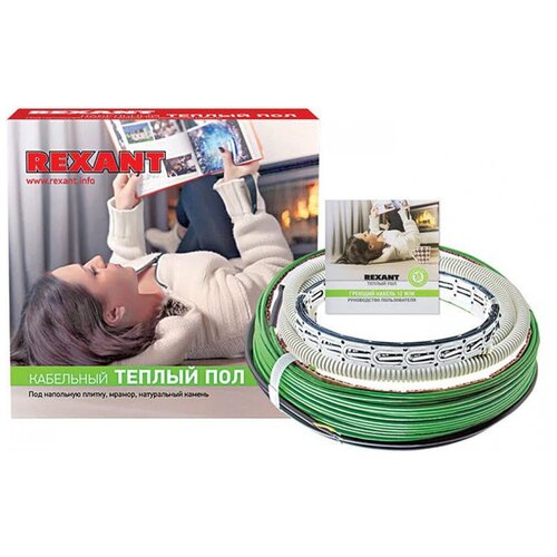 Двухжильный теплый пол под плитку REXANT RNB-190-2300 27970₽