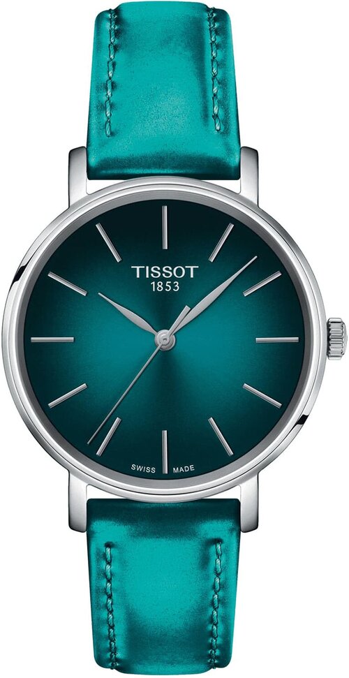 Наручные часы TISSOT T-Classic, бирюзовый