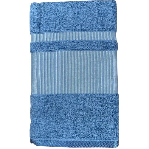 Махровое полотенце Abu Dabi 50*90 см, цвет - синяя мурена (Duhoba), плотность 500 гр, 2-я нить.