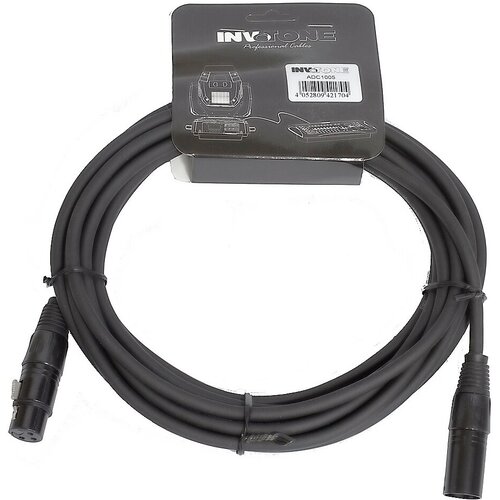 Invotone ADC1005 DMX-кабель с разъемами XLR F XLR M 5 м