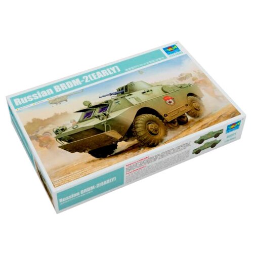 Сборная модель Trumpeter Russian BRDM-2 (Early) (05511) 1:35 сборная модель trumpeter russian brdm 2 late 05512 1 35