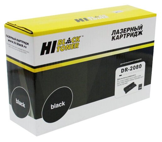 Драм-юнит Hi-Black (HB-DR-2080) для Brother HL-2130R/DCP-7055WR, 12K