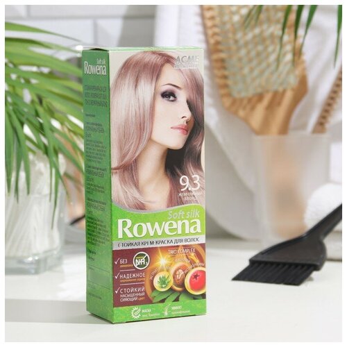 Крем-краска для волос Rowena Soft Silk 9.3 жемчужный блонд, 135 мл