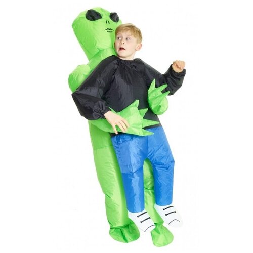 фото Надувной костюм "похищение пришельцем" детский (10066), 135-164 см. morphcostumes