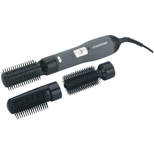 Фен-щетка Starwind SHB 6050 800Вт серый 117700₽