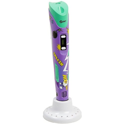 3D-ручка 3Dali Plus KIT FB0021M Comics, трафарет и пластик в наб. 4835835