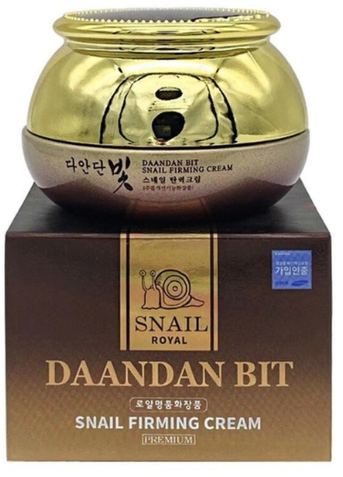 Укрепляющий крем с муцином улитки [Jigott] DAANDAN BIT Snail Firming Cream