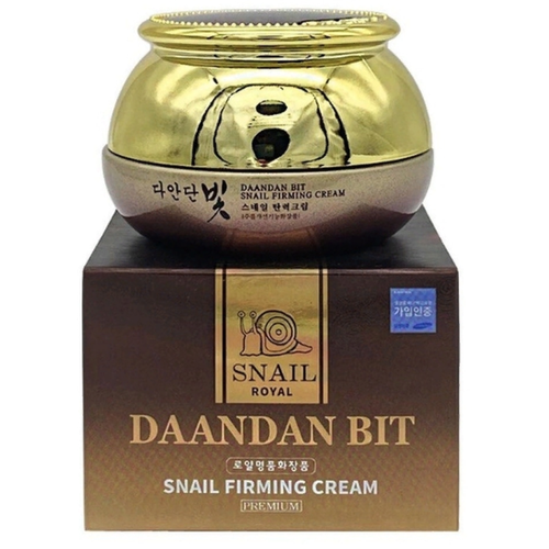 Укрепляющий крем с муцином улитки [Jigott] DAANDAN BIT Snail Firming Cream