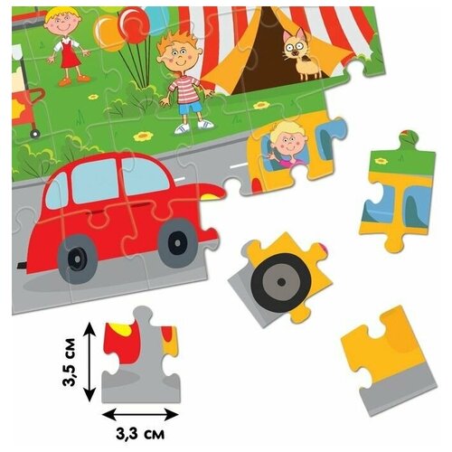 Пазлы Классические 60 эл 24х33 см Детская Мультфильмы 429₽