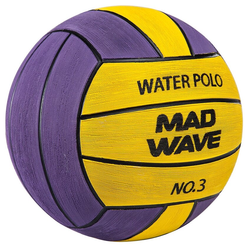 Мяч для водного поло Mad Wave WP Official #3 3 Yellow M2230 03 3 06W