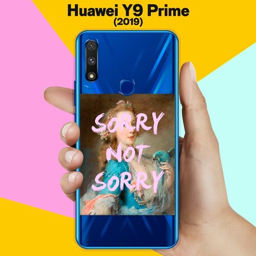 Силиконовый чехол Sorry на Huawei Y9 Prime (2019) силиконовый чехол любитель авокадо на huawei y9 prime 2019