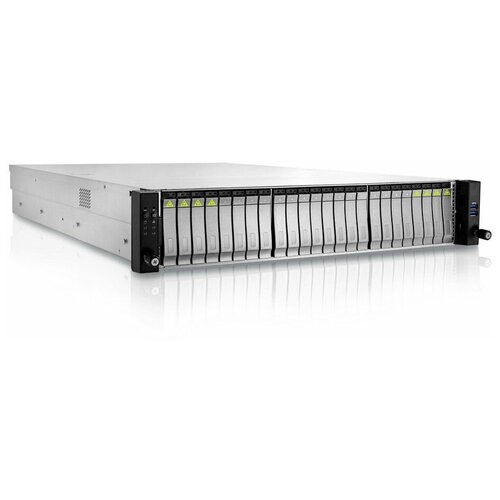 Компьютерный корпус In-Win IW-RS224-07 OCULINK BP 800W*2 сервер 4u rack qtech qsrv vs 462402rmc видеонаблюдения с корзиной 2 2 5 24 3 5 hdd горячей замены 2 intel xeon 10 core 32gb ddr4 sas sata 2gb cac