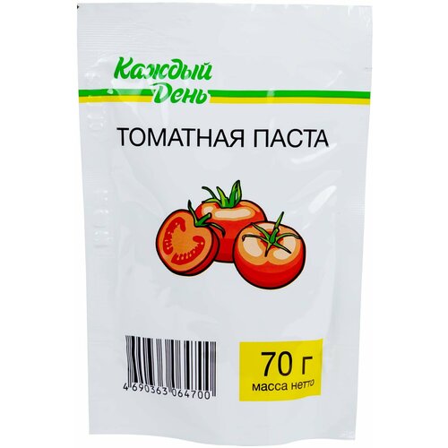 Паста томатная Каждый день, 70 г, 10 шт