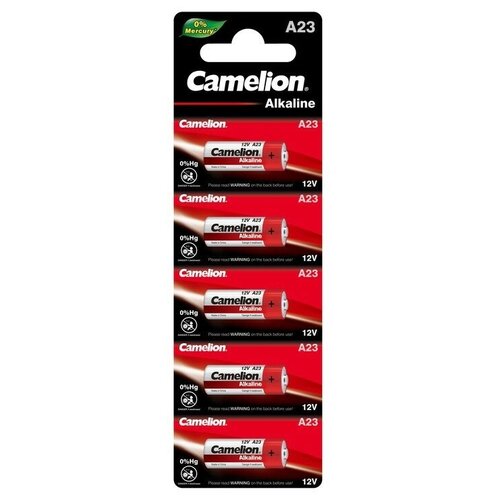 батарейка camelion lr27a bl 5 mercury free Батарейка LR23A BL-5 Camelion (5/50шт)