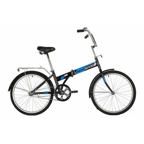 Велосипед 24 Складной Novatrack Tg1 2021 Количество Скоростей 1 Рама Сталь Черный NOVATRACK арт 24NFTG1 BK21 1231000₽