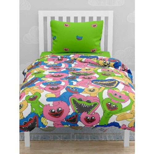 Комплект постельного белья ивпартнер Бязь, 1,5 спальный, наволочки 70x70