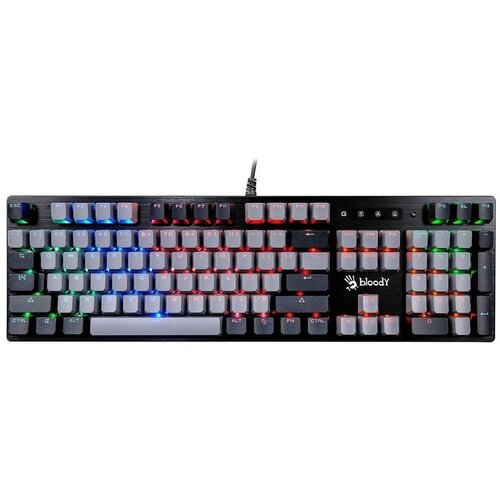Клавиатура Bloody B828N черныйсерый 645300₽