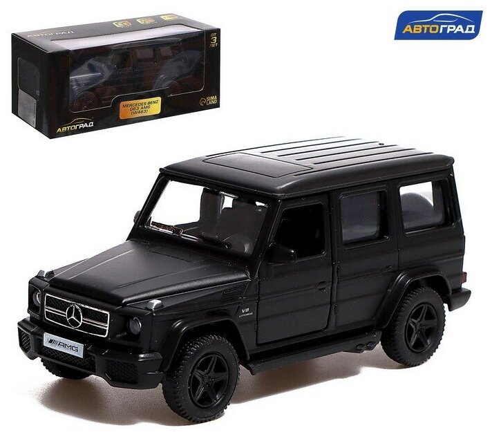 Машина металлическая MERCEDES-BENZ G63 AMG, 1:32, открываются двери, инерция, цвет матовый