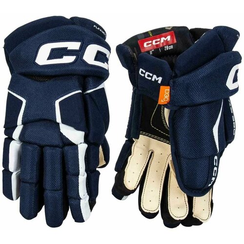 фото Перчатки ccm tacks as 580 jr (nav/wht 11") bauer