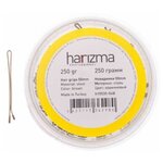 Harizma, Невидимки прямые 50 мм, 250гр коричневые - изображение