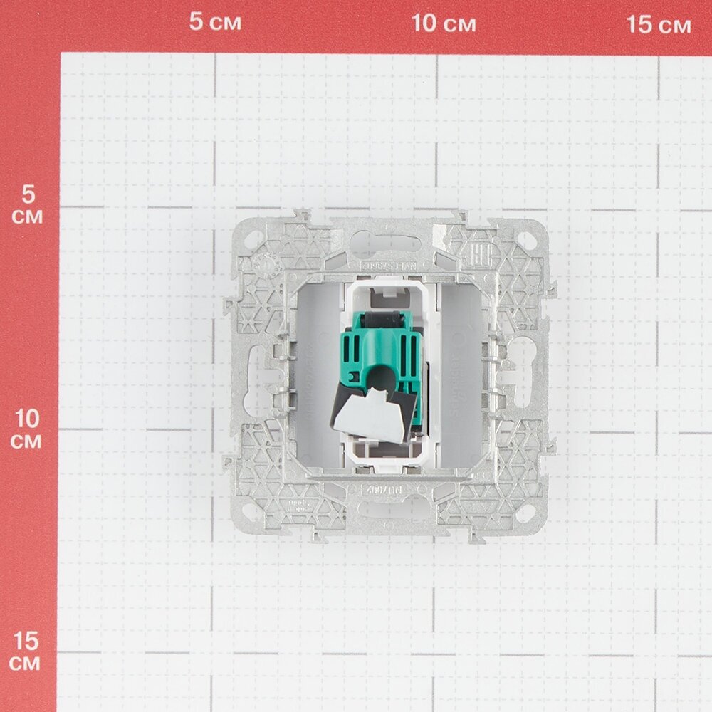 Розетка для интернета / телефона Schneider Electric NU541130 UNICA NEW - фотография № 5