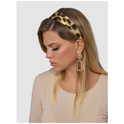 Ободок обруч для волос широкий ободок цветной ободок повязка для волос 'Дикая кошка'