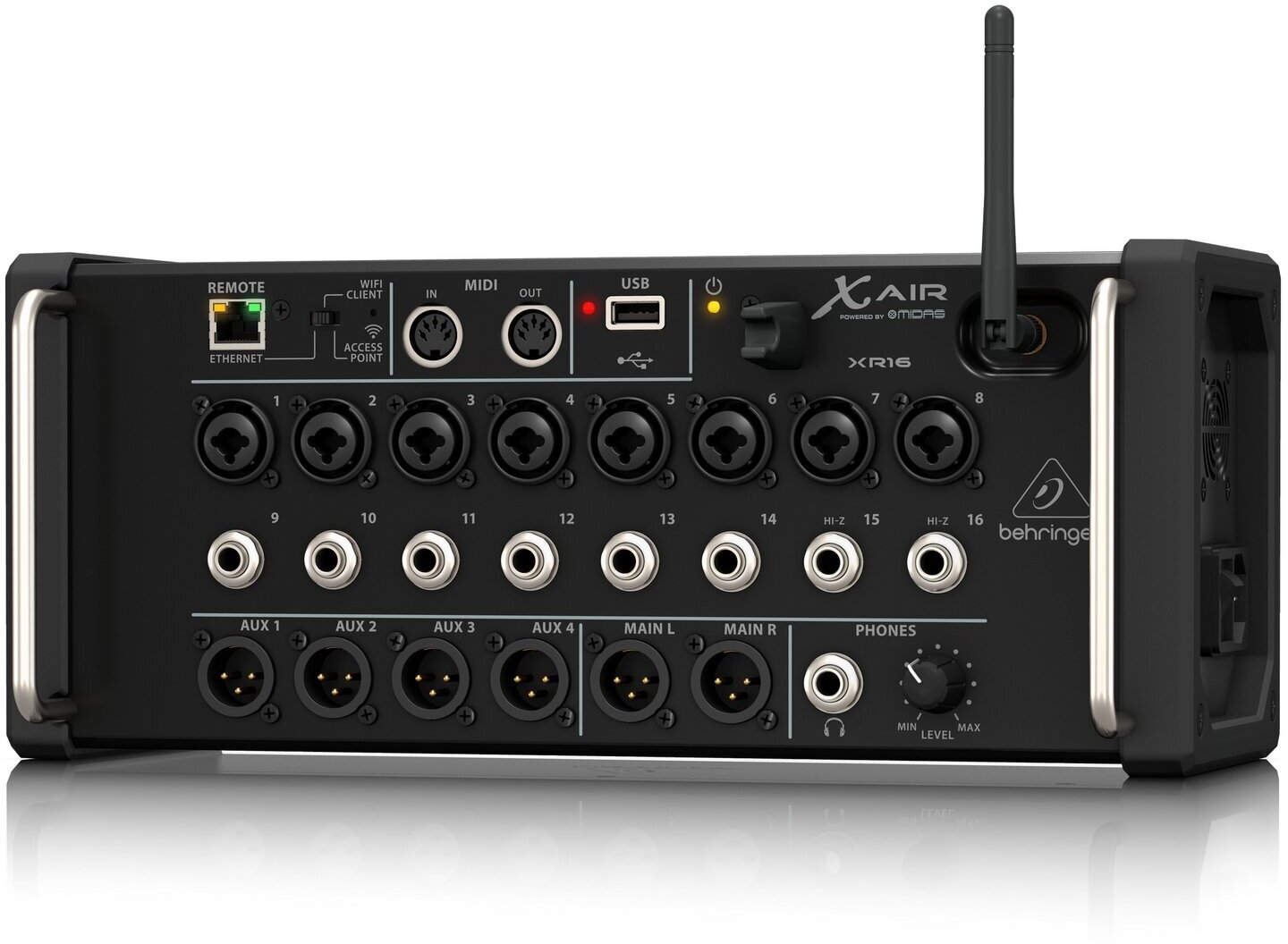 BEHRINGER XR16 - цифровой рэковый микшер 16 каналов