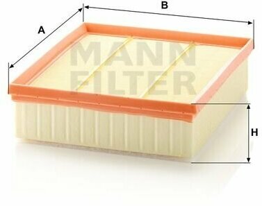 Воздушный фильтр MANN-FILTER C2512 для LAND ROVER.