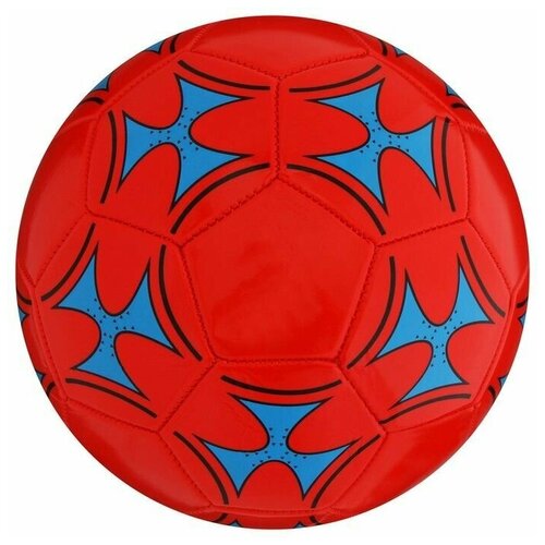 Мяч футбольный, ПВХ, машинная сшивка, 32 панели, размер 5, 275 г, цвета