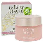 Крем для лица `LA CURE BEAUTE` глубоко увлажняющий с розой 50 мл - изображение