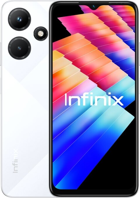 Смартфон Infinix Hot 30i 4/64 ГБ Global, Dual nano SIM, белый