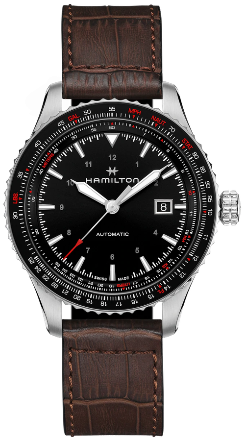 Наручные часы Hamilton Khaki Aviation, черный