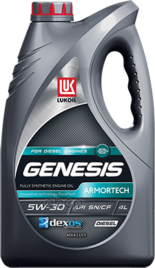 LUKOIL Масло Моторное Genesis Armortech Diesel 5W30 4L