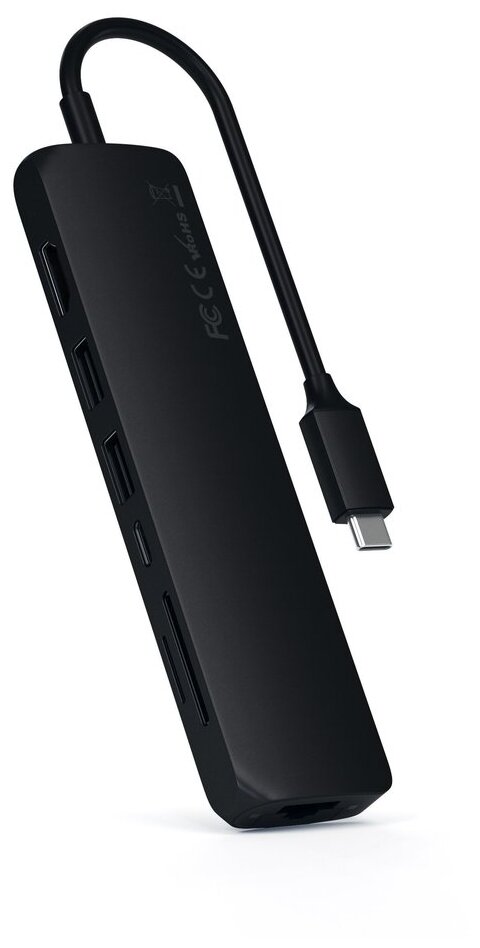 USB-концентратор Satechi SLIM MULTI-PORT (ST-UCSMA3) разъемов: 6