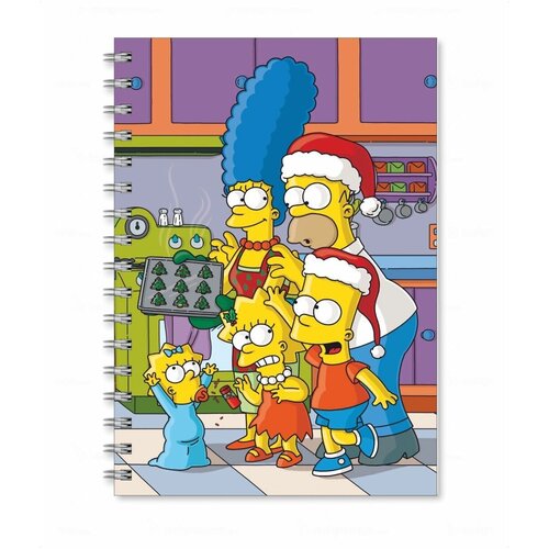 Тетрадь MIGOM формата А4, с принтом Simpsons, Симпсоны - 7