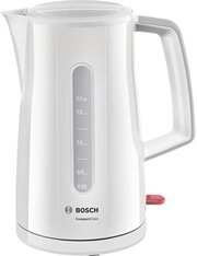Чайник электрический Bosch TWK 3A011, 1,7 л, 2400 Вт, белый (TWK3A011)