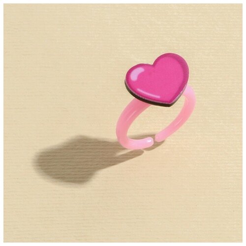Кольцо пластиковое Сердечко 2 х 18 х 15 см 1782₽
