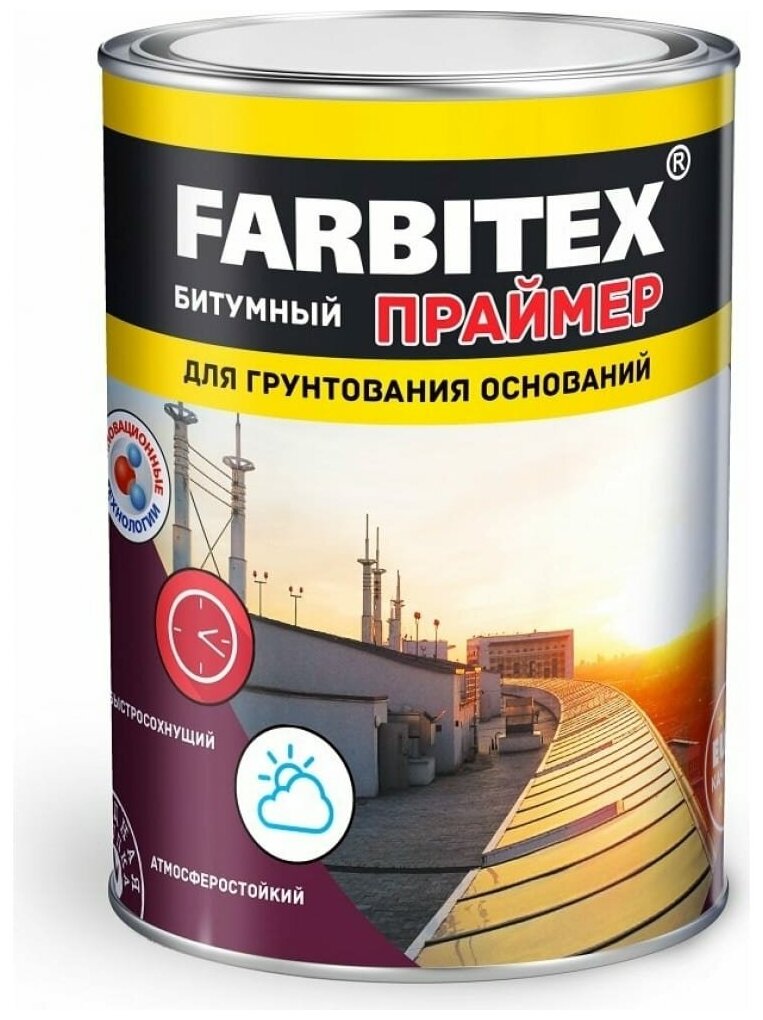 праймер Farbitex битумный 1,7кг, арт.4300003450 - фото №9
