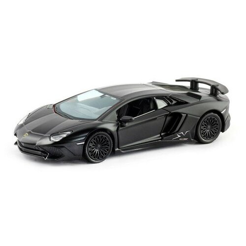 Машинка металлическая Uni-Fortune RMZ City 1:36 Lamborghini Aventador LP 750-4 Superveloce (цвет чер