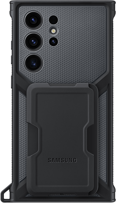 Чехол-накладка Samsung Rugged Gadget Case S23 Ultra, титан
