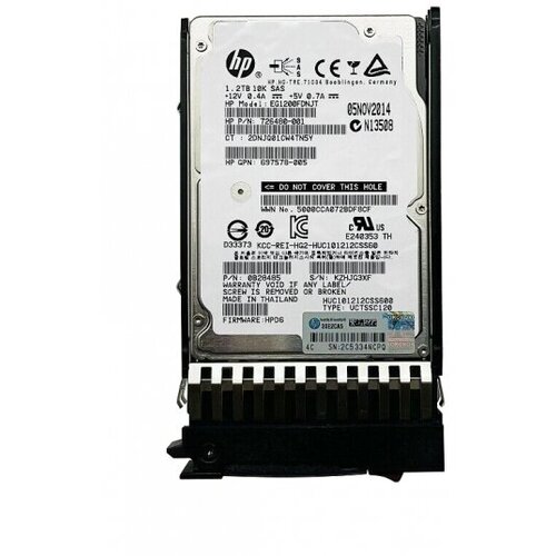 Жесткий диск HP 718160-S21 12Tb SAS 25 HDD 3389000₽