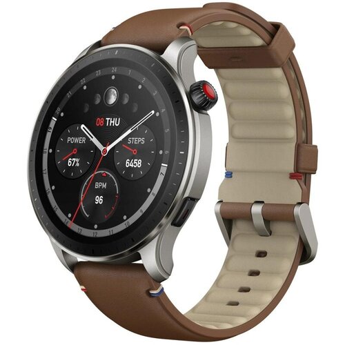Смарт-часы AMF GTR 4 A2166 Brown Leather