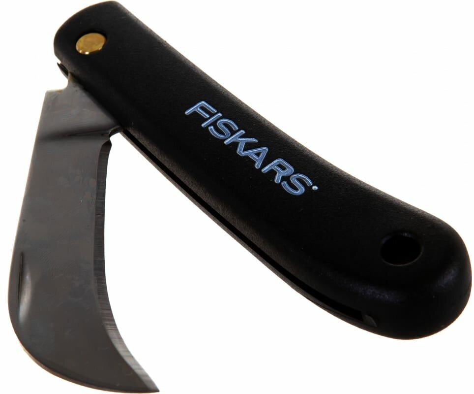 Нож садовый FISKARS K62, черный