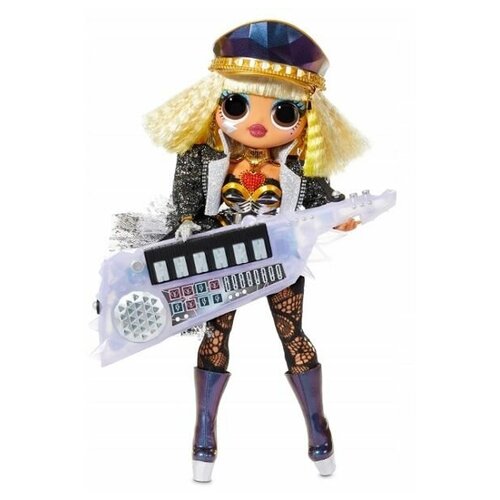 Кукла OMG Remix Rock- Fame Queen and Keytar кукла сюрприз l o l mga original surprise omg remix rock fame queen and keytar 577607