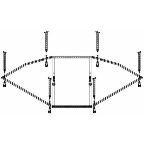 Каркас сварной для ванной 150*150 Эльбрус MIRSANT 