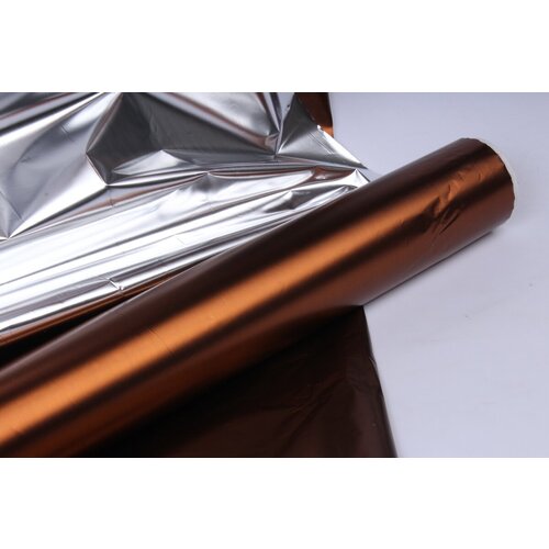 Полисилк (1х50м) Шоколад+Серебро