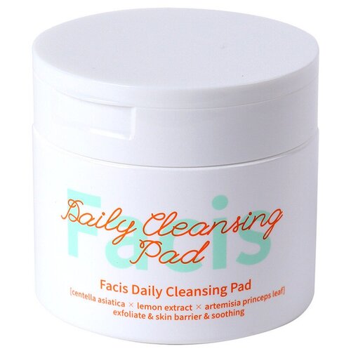 Facis JIGOTT Салфетки-подушечки с косметическим тоником Daily Cleansing Pad 180 мл (70 шт)