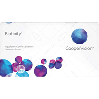 Контактные линзы CooperVision Biofinity, 3 шт., R 8,6, D -3,75