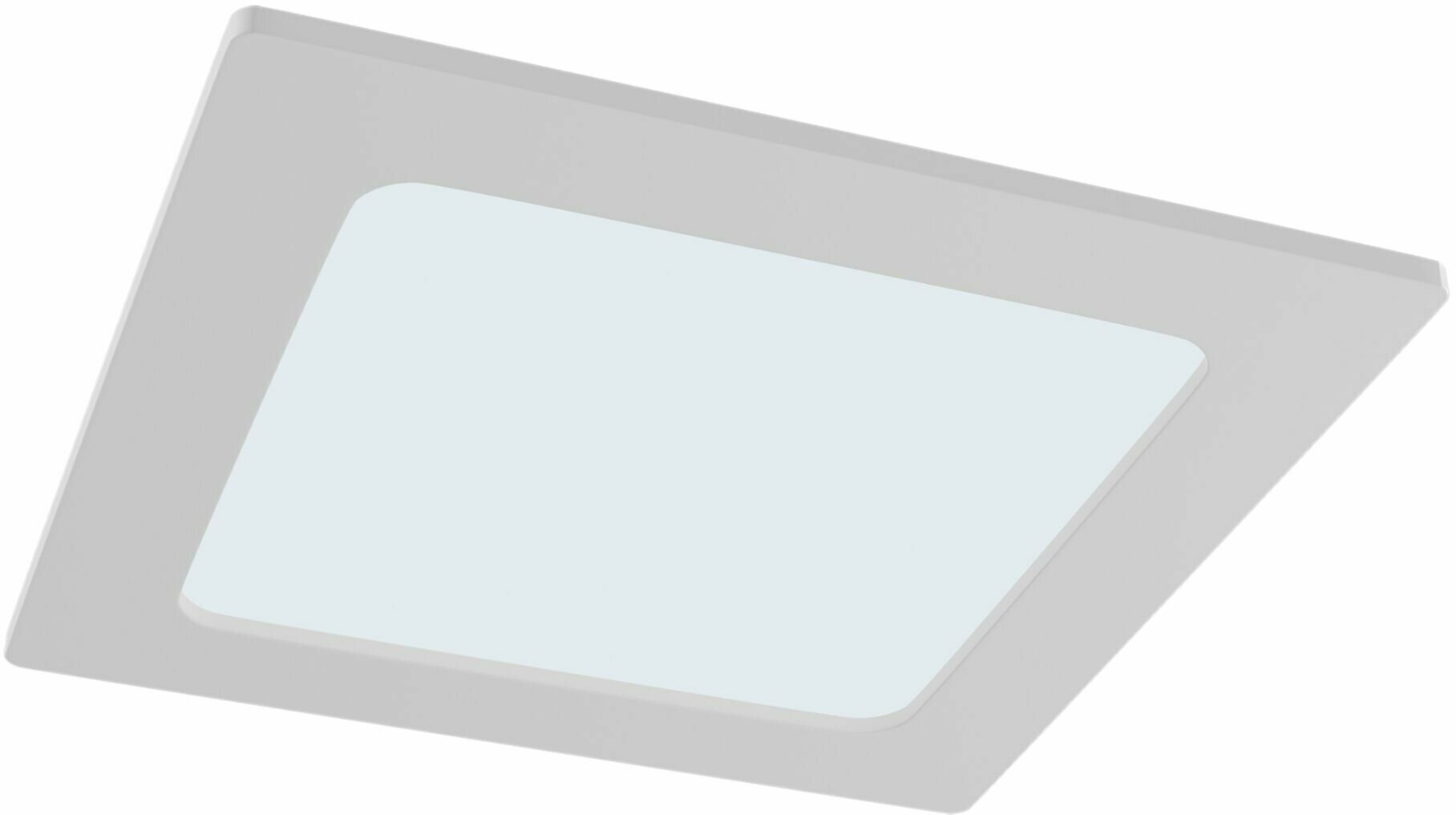 Светильник MAYTONI Stockton DL020-6-L12W, LED, 12 Вт, 6000, цвет арматуры: белый, цвет плафона: белый